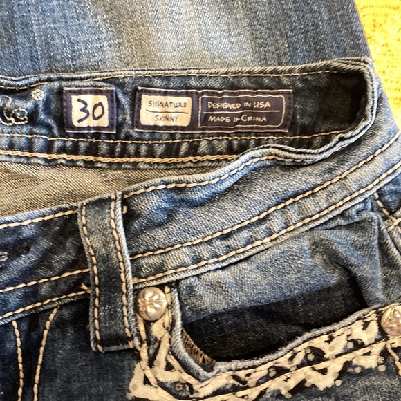 Miss Me skinny jean size 30x30 - Picture 5 of 5